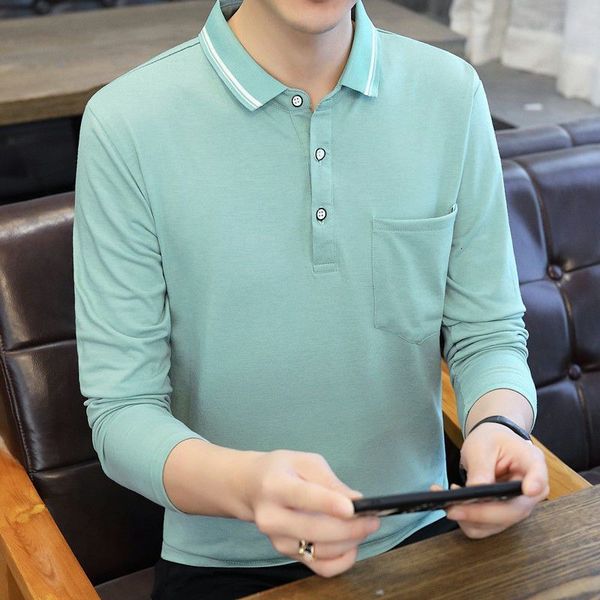 men's polos spring summer branded shirts for men polo original luxury designer solid cotton v-neck long sleeve pockets comfortable casu, White;black
men's polos spring summer branded shirts for men polo original luxury designer solid cotton v-neck long sleeve pockets comfortable casu, White;black