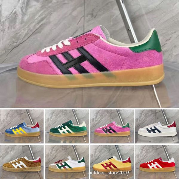 2022 shoes gazelle fashion designer sneakers flats striped luxurys platform green suede silk velvet womens 35-44
2022 shoes gazelle fashion designer sneakers flats striped luxurys platform green suede silk velvet womens 35-44