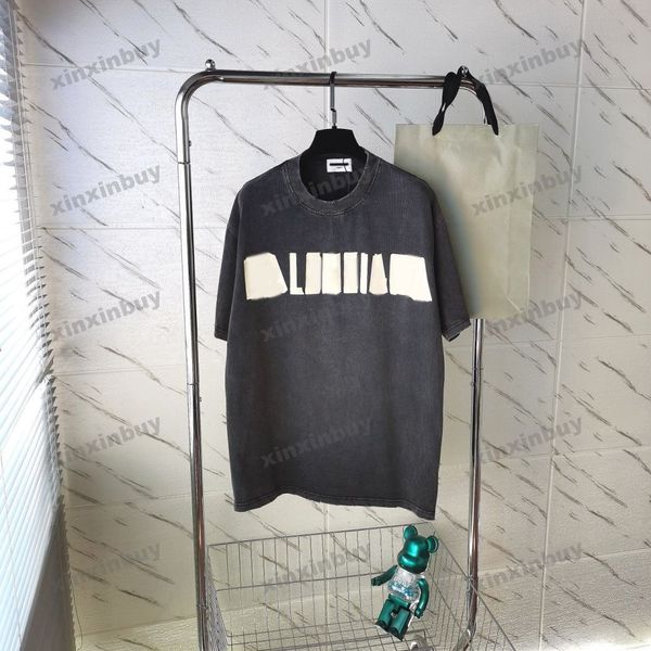 xinxinbuy men designer tee t shirt 23ss paris destroyed letter jacquard short sleeve cotton women black white oversize s-2xl, Black;brown
xinxinbuy men designer tee t shirt 23ss paris destroyed letter jacquard short sleeve cotton women black white oversize s-2xl, Black;brown