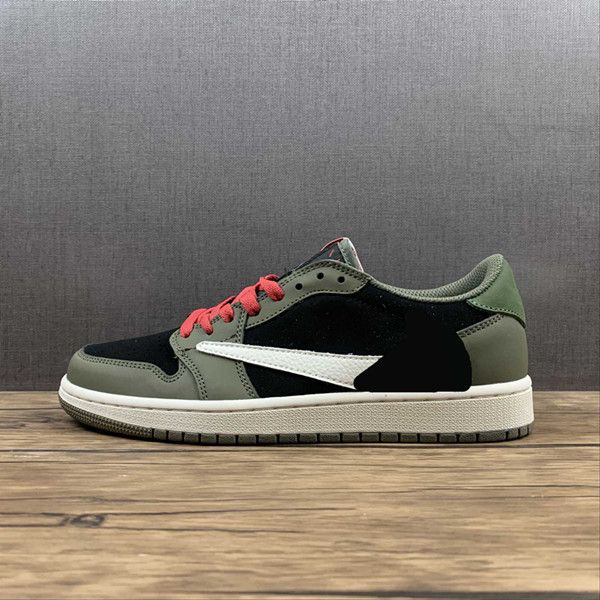 new release basketball shoes travis scotts x 1 low og army green black white wmns outdoor sneakers with original box
new release basketball shoes travis scotts x 1 low og army green black white wmns outdoor sneakers with original box