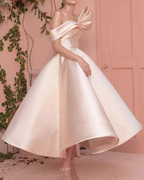 elegant light pink evening dress one shoulder satin engagement formal occasion prom party gowns big bow ankle length robe de soiree 2023, Black;red
elegant light pink evening dress one shoulder satin engagement formal occasion prom party gowns big bow ankle length robe de soiree 2023, Black;red