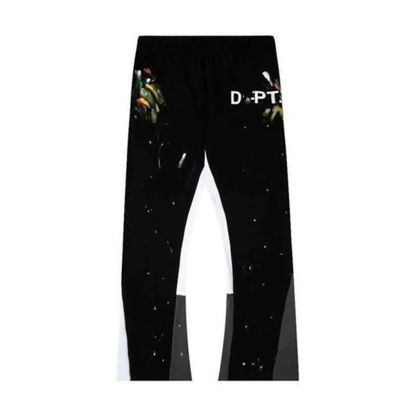 fashion designer men's pants galleries sweatpants dept speckled letter print men's women's couple loose versatile casual stra, Black
fashion designer men's pants galleries sweatpants dept speckled letter print men's women's couple loose versatile casual stra, Black