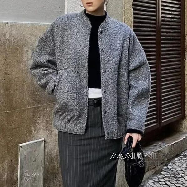 women's jackets zaaho spring women fashion 6 colors loose bombers jacket coat female autumn warm pockets long sleeve casual outwear 230, Black;brown
women's jackets zaaho spring women fashion 6 colors loose bombers jacket coat female autumn warm pockets long sleeve casual outwear 230, Black;brown