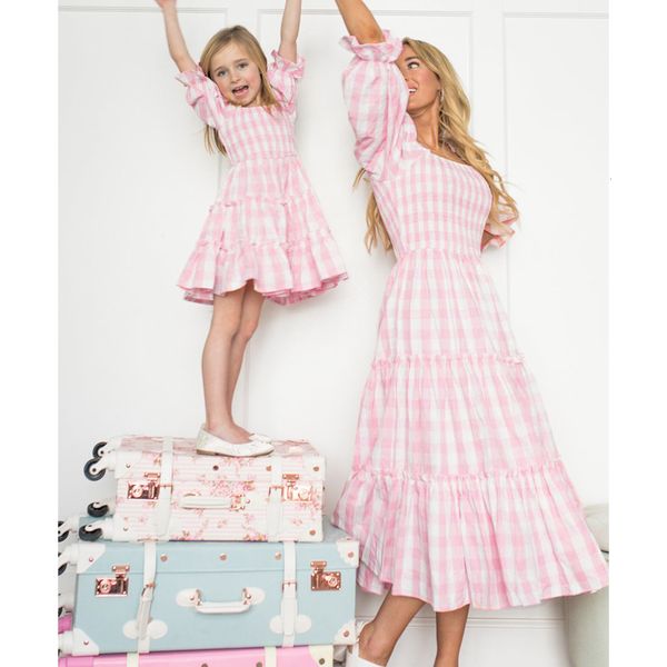 family matching outfits mom daughter matching dresses pink floral puff sleeves summer dress for girls women square collar kids princess dres, Blue
family matching outfits mom daughter matching dresses pink floral puff sleeves summer dress for girls women square collar kids princess dres, Blue