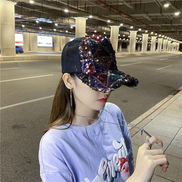 2023 new spring and summer day hat female casual all-match korean version of net hat thin style cap ins sequin baseball cap, Blue;gray
2023 new spring and summer day hat female casual all-match korean version of net hat thin style cap ins sequin baseball cap, Blue;gray