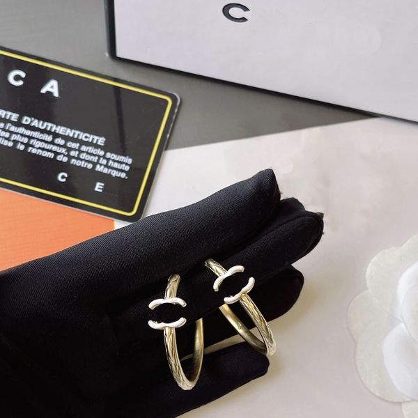 18k ccity gold earrings luxury brand designers stud circle love drip oil black white charm women crystal diamond earring wedding party jewel, Golden;silver
18k ccity gold earrings luxury brand designers stud circle love drip oil black white charm women crystal diamond earring wedding party jewel, Golden;silver