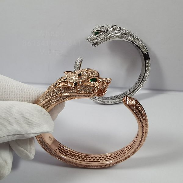 panthere bangle charm bangle for woman designer diamond emerald gold plated 18k t0p quality highest counter quality fashion luxury anniversa, Black
panthere bangle charm bangle for woman designer diamond emerald gold plated 18k t0p quality highest counter quality fashion luxury anniversa, Black