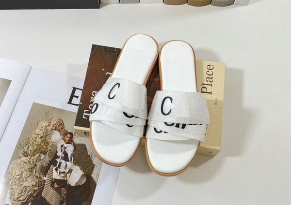 slippers designer women woody flat mules summer sandals slides sail canvas white black outdoor beach slipper shoes size 35-41
slippers designer women woody flat mules summer sandals slides sail canvas white black outdoor beach slipper shoes size 35-41