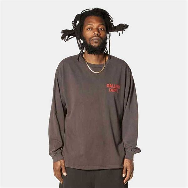 gallerydept designer shirt sleeve lettered fashion long shirts print washed vintage fashion loose crew neck bottomed men's t-shirt, White;black
gallerydept designer shirt sleeve lettered fashion long shirts print washed vintage fashion loose crew neck bottomed men's t-shirt, White;black