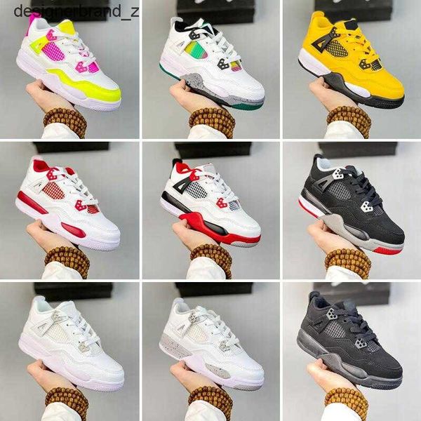 kids jumpman 4s pink iv lightning rasta basketball bred shoes children outdoor sports sneaker black cat pure white cement 4 fire red lemon 0
kids jumpman 4s pink iv lightning rasta basketball bred shoes children outdoor sports sneaker black cat pure white cement 4 fire red lemon 0