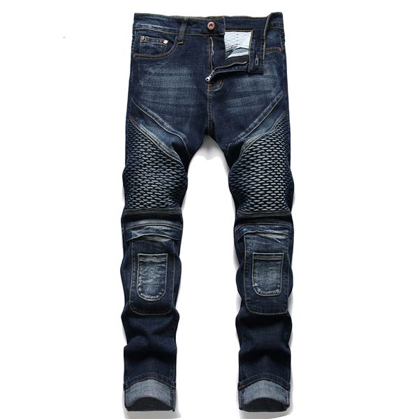 men's jeans biker skinny jeans men jean homme denim ripped spijkerbroeken heren stretch pants slim fit trousers locomotive hip hop fash, Blue
men's jeans biker skinny jeans men jean homme denim ripped spijkerbroeken heren stretch pants slim fit trousers locomotive hip hop fash, Blue