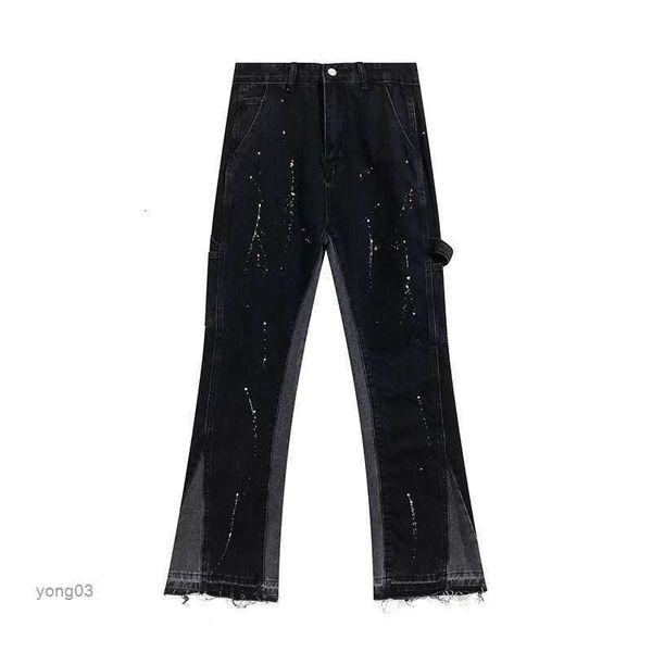 fashion brand designer jeans galleryed dept ink splashing stitching contrast versatility men's and women's pants black
fashion brand designer jeans galleryed dept ink splashing stitching contrast versatility men's and women's pants black