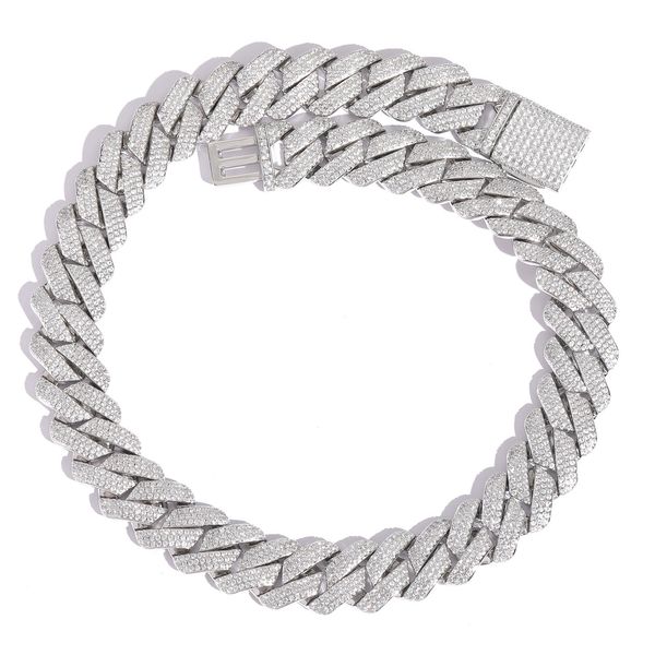 trendy 20mm 16-24inch 925 sterling silver pass test moissanite diamond cuban chain necklace bracelet for women/men nice gift
trendy 20mm 16-24inch 925 sterling silver pass test moissanite diamond cuban chain necklace bracelet for women/men nice gift
