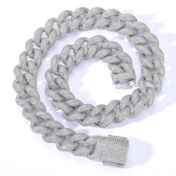18mm width 16-24inch 925 sterling silver pass test moissanite diamond miami cuban chain necklace bracelet for women/men nice gift
18mm width 16-24inch 925 sterling silver pass test moissanite diamond miami cuban chain necklace bracelet for women/men nice gift