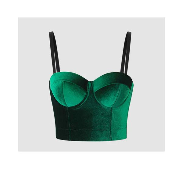 fashion knit flocking fabric green underwear outside wear bra wholesale plastic waist long lie down women's overdance bride bra size: x, White
fashion knit flocking fabric green underwear outside wear bra wholesale plastic waist long lie down women's overdance bride bra size: x, White