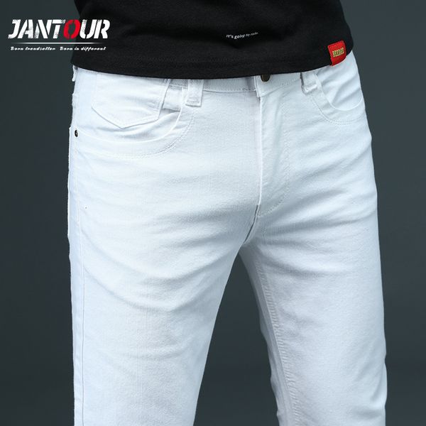 men's jeans classic style men's skinny white jeans men cotton casual business stretch denim trousers male fashion brand pants 28-3, Blue
men's jeans classic style men's skinny white jeans men cotton casual business stretch denim trousers male fashion brand pants 28-3, Blue