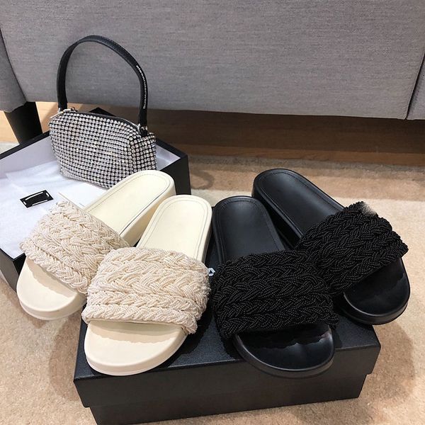 women designer slippers slide sandals summer brand corium slippers shoes classic beach c casual size womens womens outside slipper with a bo, Black
women designer slippers slide sandals summer brand corium slippers shoes classic beach c casual size womens womens outside slipper with a bo, Black