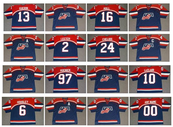 jeremy roenick 2002 team usa hockey jersey john leclair bill guerin housley hull brian leetch chris chelios doug weight keith tkachuk mike m, Black;red
jeremy roenick 2002 team usa hockey jersey john leclair bill guerin housley hull brian leetch chris chelios doug weight keith tkachuk mike m, Black;red