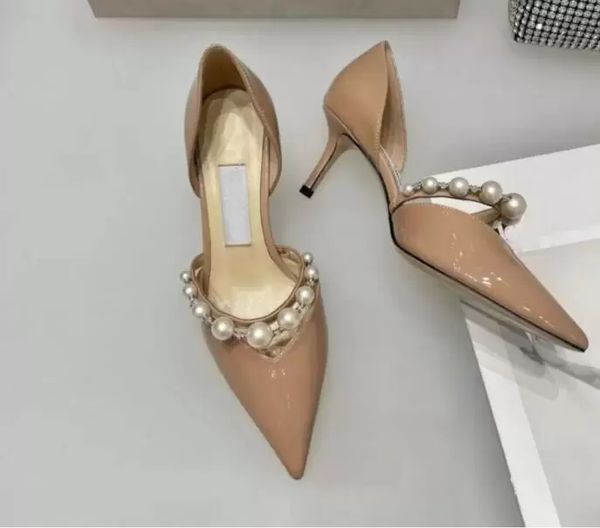 designer luxury women aurelie sandals shoes black nude white patent leather pointed toe pumps lady pearl bridal high heels eu 35-43
designer luxury women aurelie sandals shoes black nude white patent leather pointed toe pumps lady pearl bridal high heels eu 35-43