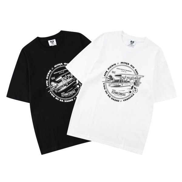 23ss summer usa fighter plane tee t shirt men women hip hop vintage street casual short sleeve cotton tshirt ct01, Black;brown
23ss summer usa fighter plane tee t shirt men women hip hop vintage street casual short sleeve cotton tshirt ct01, Black;brown
