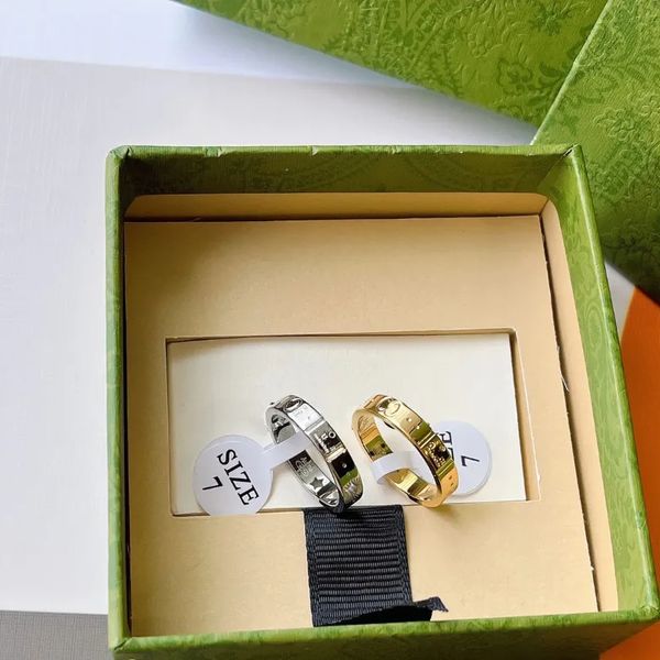 designer rings womens men love diamond 18k gold classic plated stainless steel ring luxury wedding jewelry wholesale with box, Silver
designer rings womens men love diamond 18k gold classic plated stainless steel ring luxury wedding jewelry wholesale with box, Silver