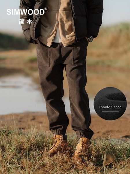 men's pants spring winter oversize warm fleece corduroy pants men plus size drawstring trousers 230316, Black
men's pants spring winter oversize warm fleece corduroy pants men plus size drawstring trousers 230316, Black
