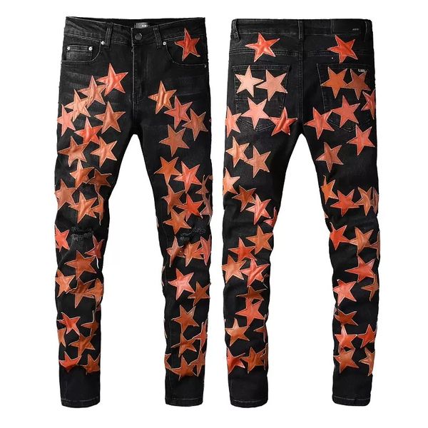 designer mens jeans denim embroidery pants fashion holes trouser us size 28-40 hip hop distressed zipper trousers for male 2023 sell 022, Blue
designer mens jeans denim embroidery pants fashion holes trouser us size 28-40 hip hop distressed zipper trousers for male 2023 sell 022, Blue