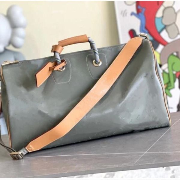 duffle bag classic 50 travel luggage for men real leather totes shoulder bags mens womens handbags 10a customizable engraving of name letter
duffle bag classic 50 travel luggage for men real leather totes shoulder bags mens womens handbags 10a customizable engraving of name letter