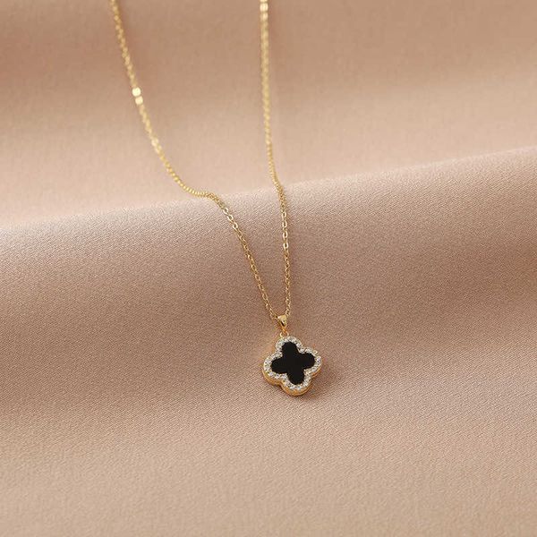 pendant necklaces strands strings niche design clover necklace women's sweater 2022 new fashion light luxury high sense clavicle chain, Silver
pendant necklaces strands strings niche design clover necklace women's sweater 2022 new fashion light luxury high sense clavicle chain, Silver