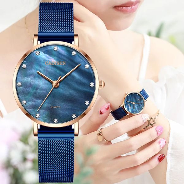 wristwatches cadisen women es for woman luxury brand stainless steel sport quartz waterproof bracelet relogio feminino 220930, Slivery;brown
wristwatches cadisen women es for woman luxury brand stainless steel sport quartz waterproof bracelet relogio feminino 220930, Slivery;brown