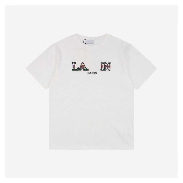 designer luxury lanvin classic fantastic national style letter embroidery short sleeve men's and women's t-shirt loose versatile f, Black;brown
designer luxury lanvin classic fantastic national style letter embroidery short sleeve men's and women's t-shirt loose versatile f, Black;brown
