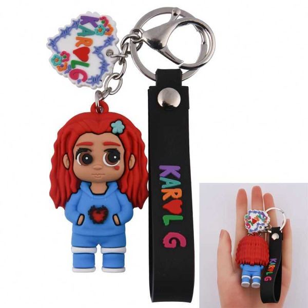 selling mermaid karol g 3d keychain wholesale glow in dark custom soft plastic eco pvc custom bad bunny keychain, Silver
selling mermaid karol g 3d keychain wholesale glow in dark custom soft plastic eco pvc custom bad bunny keychain, Silver