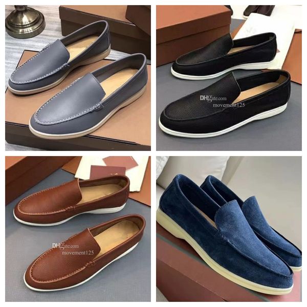 23ss new luxury casual walking shoes charms embellished walk suede loafers couple genuine mens leather slip on flats for men sports dress sh, Black
23ss new luxury casual walking shoes charms embellished walk suede loafers couple genuine mens leather slip on flats for men sports dress sh, Black