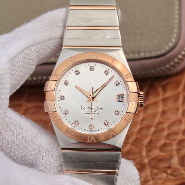 3s factory highest quality mens watches 8500 fully automatic swiss mechanical movement sapphire mirror 38mm waterproof 100 meters luminous f, Slivery;golden
3s factory highest quality mens watches 8500 fully automatic swiss mechanical movement sapphire mirror 38mm waterproof 100 meters luminous f, Slivery;golden