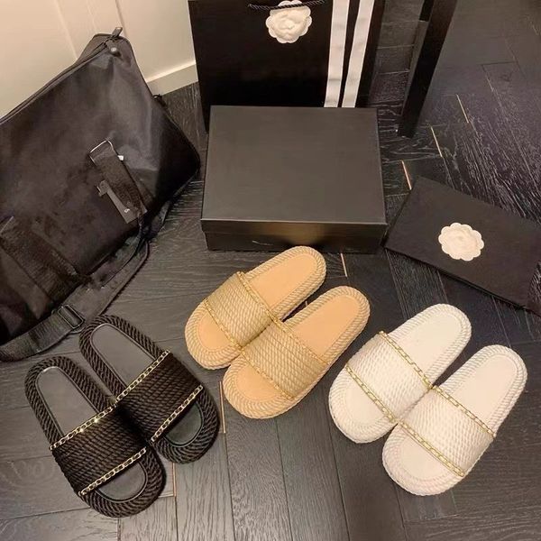 35-41 women sandals mules shoes flats braided knit slides cord beige black gold chain wedge slip on beach flip flops brand platform tweed lo
35-41 women sandals mules shoes flats braided knit slides cord beige black gold chain wedge slip on beach flip flops brand platform tweed lo