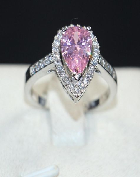 bohemian jewelry delicate pearshaped pink diamond ring finger fashion 10kt white gold filled wedding bride rings for women gift2519816, Slivery;golden
bohemian jewelry delicate pearshaped pink diamond ring finger fashion 10kt white gold filled wedding bride rings for women gift2519816, Slivery;golden