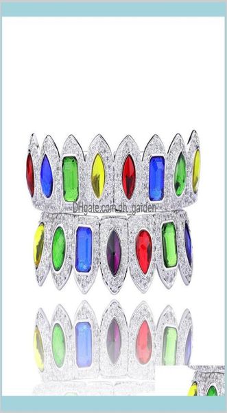 colorful shiny teeth 18k gold plated macro pave cz iced out sets and bottom hip hop grillzs style pb29q grillz dental grills o4842519, Black
colorful shiny teeth 18k gold plated macro pave cz iced out sets and bottom hip hop grillzs style pb29q grillz dental grills o4842519, Black