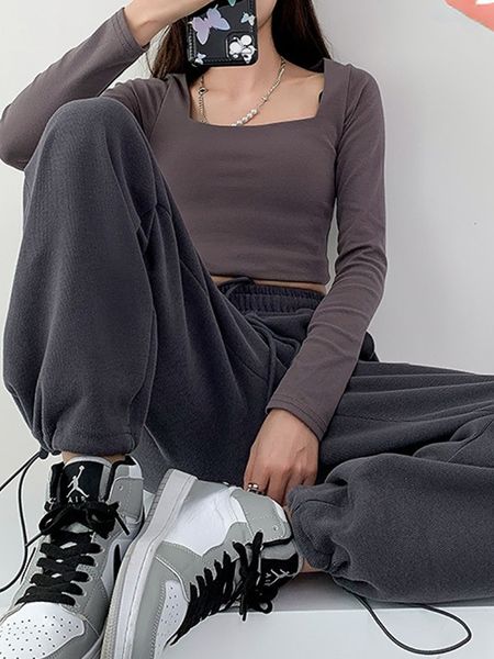 women's pants capris oversized gray velvet baggy sweatpants women autumn loose women's sports pants thick winter trousers joggers, Black;white
women's pants capris oversized gray velvet baggy sweatpants women autumn loose women's sports pants thick winter trousers joggers, Black;white