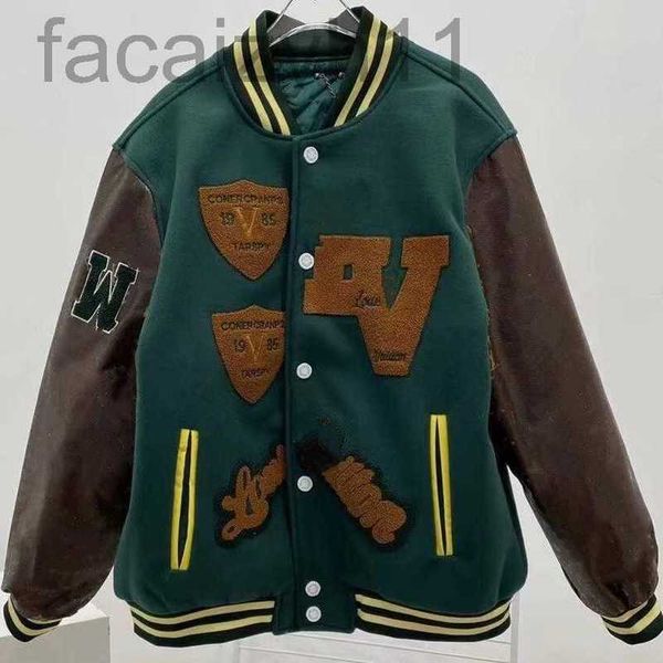 designer designer luxury quality 22ss patchwork leather jackets fashion embroidered muay thai letters men's and women's baseball j, Black;brown
designer designer luxury quality 22ss patchwork leather jackets fashion embroidered muay thai letters men's and women's baseball j, Black;brown
