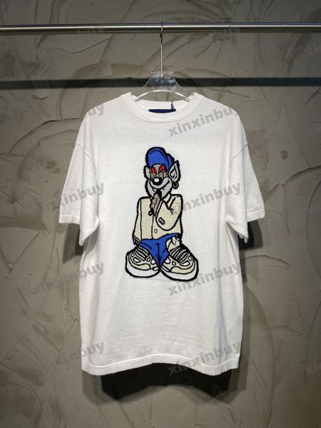 xinxinbuy men designer tee t shirt 23ss paris bear letter jacquard short sleeve cotton women black white xs-2xl, Black;brown
xinxinbuy men designer tee t shirt 23ss paris bear letter jacquard short sleeve cotton women black white xs-2xl, Black;brown