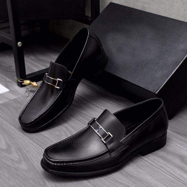 2023 men's dress shoes designer genuine leather oxfords male brand formal business flats casual loafers size 38-44, Black
2023 men's dress shoes designer genuine leather oxfords male brand formal business flats casual loafers size 38-44, Black