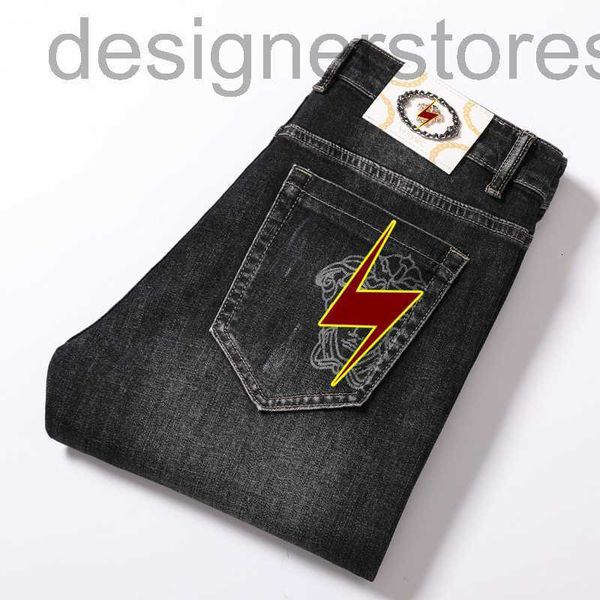 men's jeans designer summer new embroidered printed jeans men's personality black gray slim pants men fxyg, Blue
men's jeans designer summer new embroidered printed jeans men's personality black gray slim pants men fxyg, Blue
