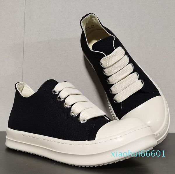 high street brand rick ro low canvas board shoes owens sneakers men mens casual men s 220614
high street brand rick ro low canvas board shoes owens sneakers men mens casual men s 220614