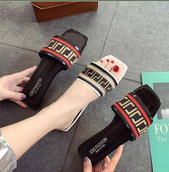 women letter-printed stitching slippers 2023 female outdoor soft bottom non-slip slides girls sweet square head sandals beach shoes flip-flo, Black
women letter-printed stitching slippers 2023 female outdoor soft bottom non-slip slides girls sweet square head sandals beach shoes flip-flo, Black