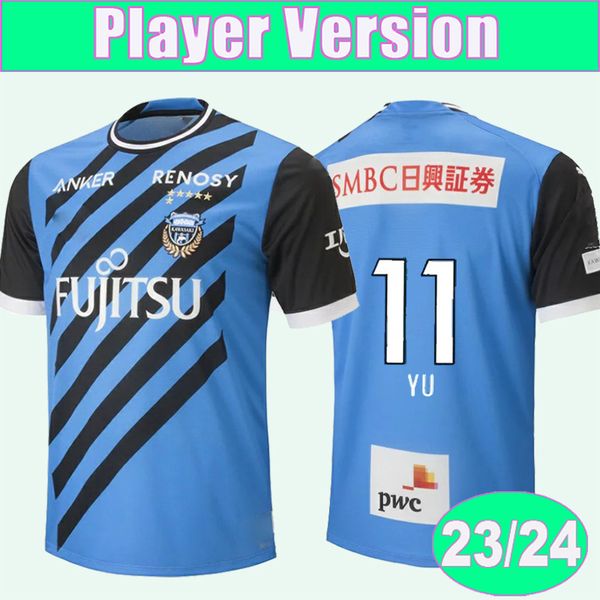 23 24 kawasaki kurumaya mens soccer jerseys frontale player version ryota yu yamane home away football shirts short sleeve uniforms, Black;yellow
23 24 kawasaki kurumaya mens soccer jerseys frontale player version ryota yu yamane home away football shirts short sleeve uniforms, Black;yellow