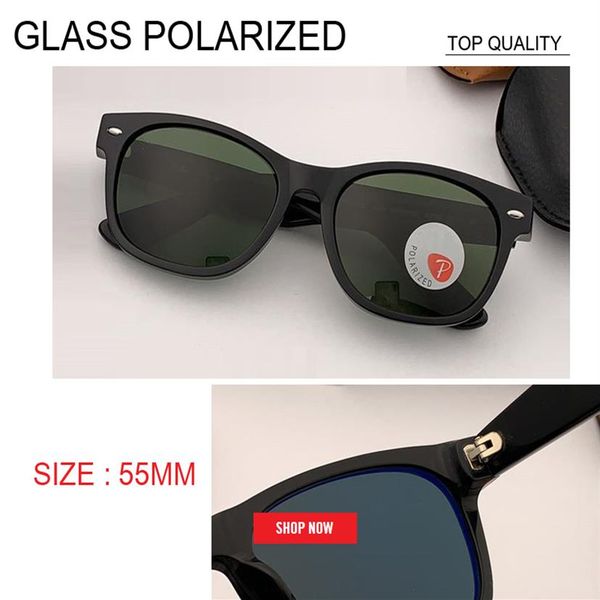 2019 new vintage sunglasses women retro g15 polarized glass lens sunglasses famous brand designer rd2132 square sun glasses 55mm g285u, White;black
2019 new vintage sunglasses women retro g15 polarized glass lens sunglasses famous brand designer rd2132 square sun glasses 55mm g285u, White;black
