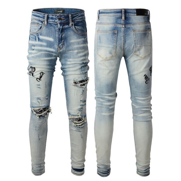 2023 new arrivals mens luxury designer denim jeans holes trousers jean amiris amirs coolguy biker pants man clothing #828, Blue
2023 new arrivals mens luxury designer denim jeans holes trousers jean amiris amirs coolguy biker pants man clothing #828, Blue