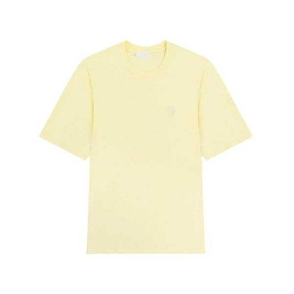 23new men's t-shirts paris designer amis t shirt macarone candy color love embroidery a hearts pure cotton short sleeves for men and wo, White;black
23new men's t-shirts paris designer amis t shirt macarone candy color love embroidery a hearts pure cotton short sleeves for men and wo, White;black