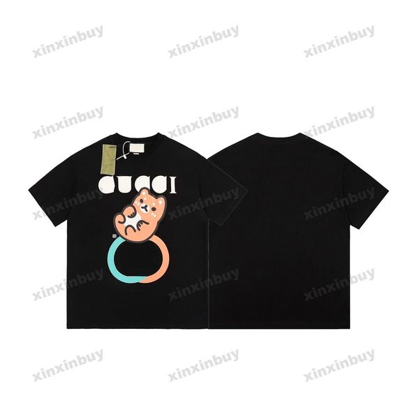 xinxinbuy men designer tee t shirt 23ss paris animal dog letter print short sleeve cotton women black white xs-2xl, Black;brown
xinxinbuy men designer tee t shirt 23ss paris animal dog letter print short sleeve cotton women black white xs-2xl, Black;brown