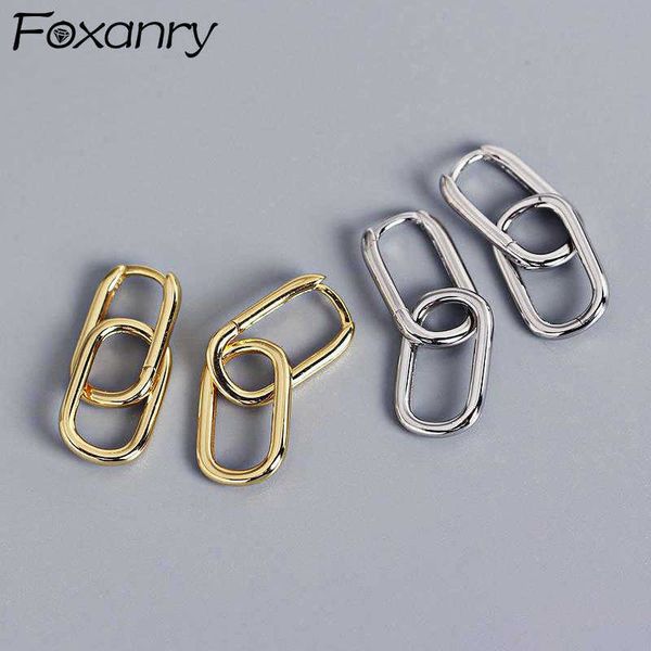 charm anry prevent allergy silver color earrings for women new fashion geometric ellipse u-shape elegant bride jewelry gifts l230315, Golden
charm anry prevent allergy silver color earrings for women new fashion geometric ellipse u-shape elegant bride jewelry gifts l230315, Golden